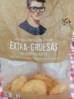 Patatas fritas al perol extra gruesas