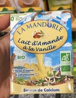 Lai d'amande à la vanille