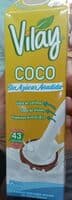 Bebida de coco sin azucar