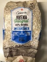 Avena integral 100% natural instantánea