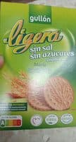 Ligera sin sal y sin azúcares
