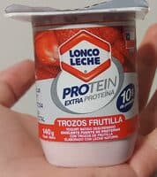 Yogurt Batido Descremado con Trozos de Frutilla