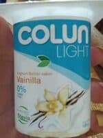 Yogur vainilla light